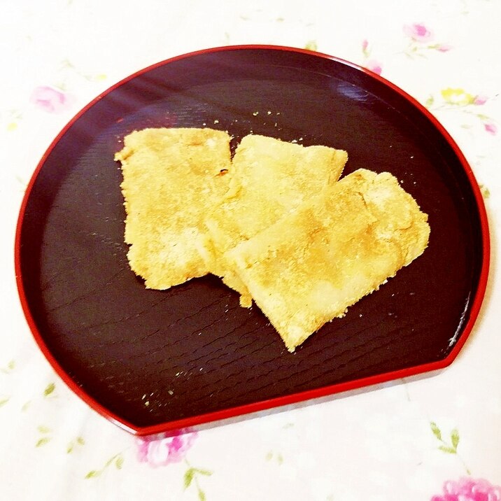 米粉で手作り生八ツ橋の皮 レシピ 作り方 By 仄香 楽天レシピ